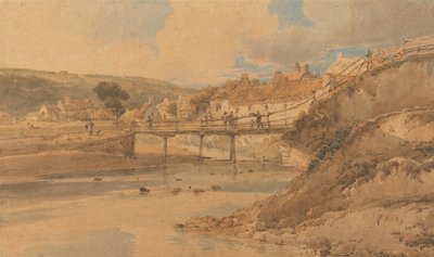 Sandsend, Yorkshire by Thomas Girtin
